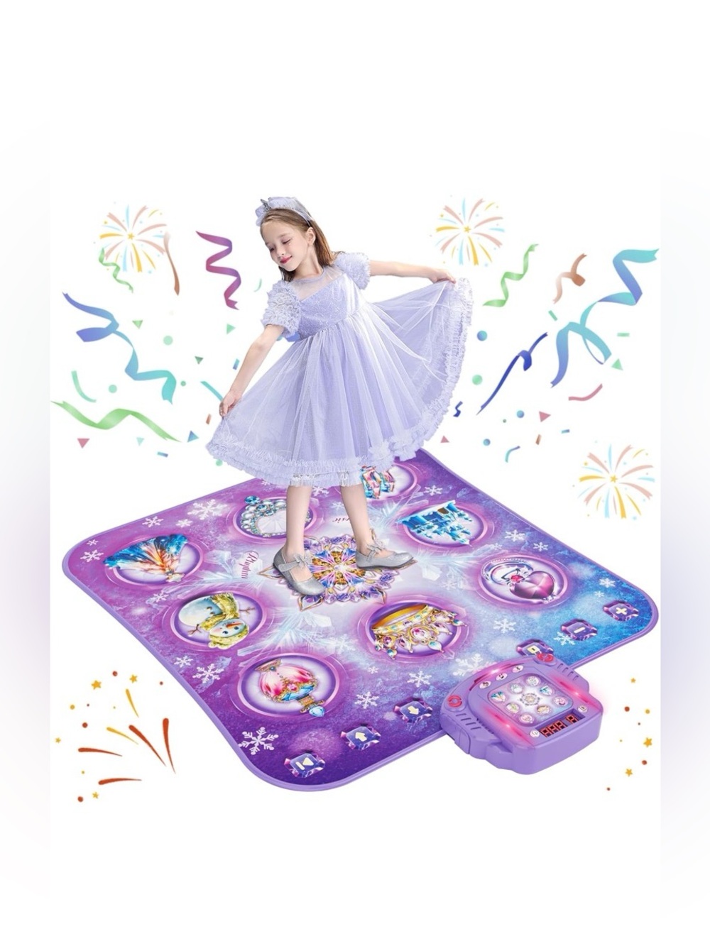 Frozen Dance Pad with Wireless Bluetooth